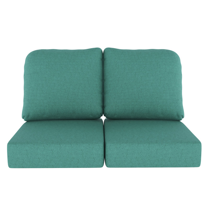 Andover Mills™ Sunbrella Outdoor 5'' Loveseat Cushion & Reviews Wayfair